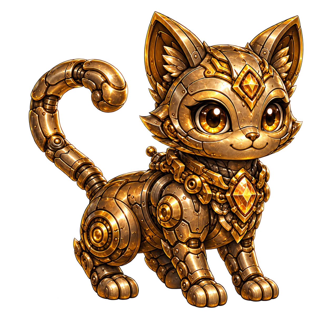 Gato de Bronze