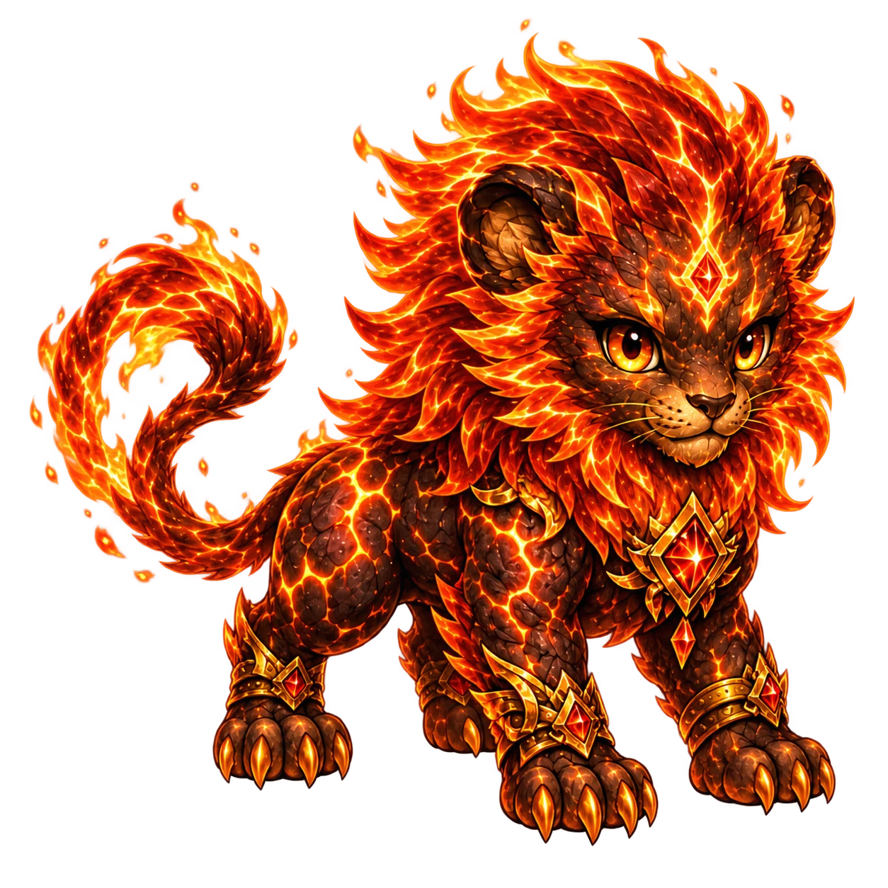 Leão de Magma